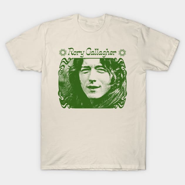 Rory Gallagher Retro Tribute Fanart Design